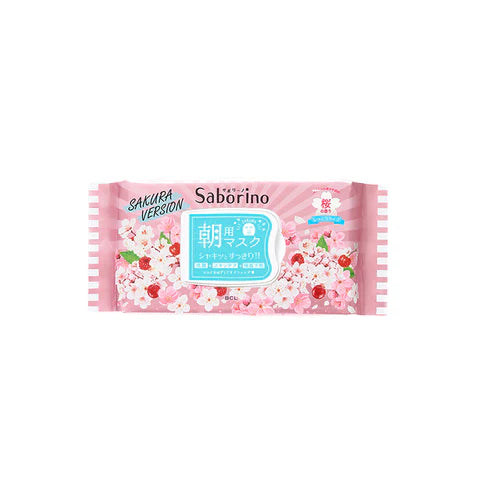Saborino - Morning Facial Sheet Mask Sakura